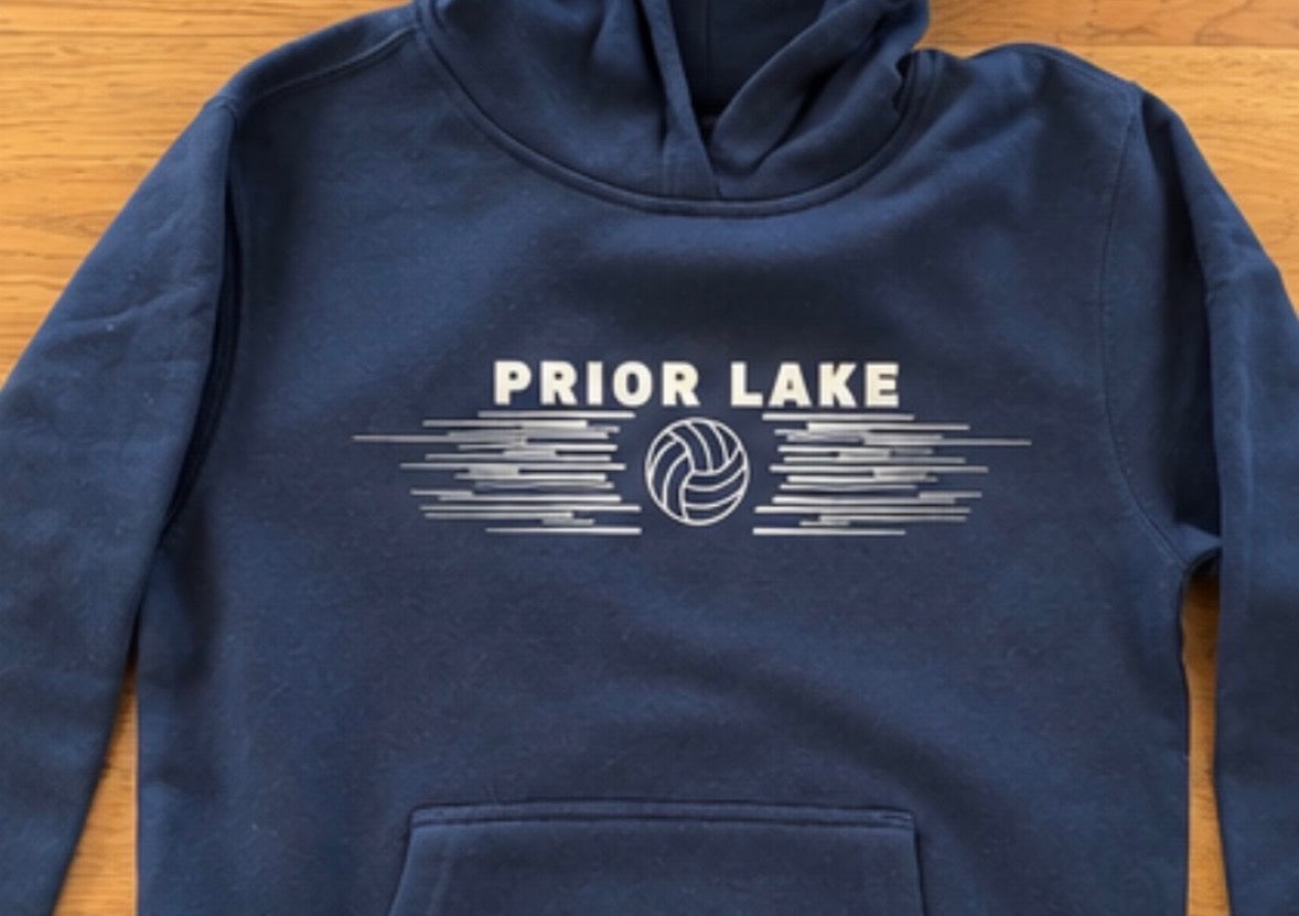 Prior Lake Volleyball Custom Hoodie