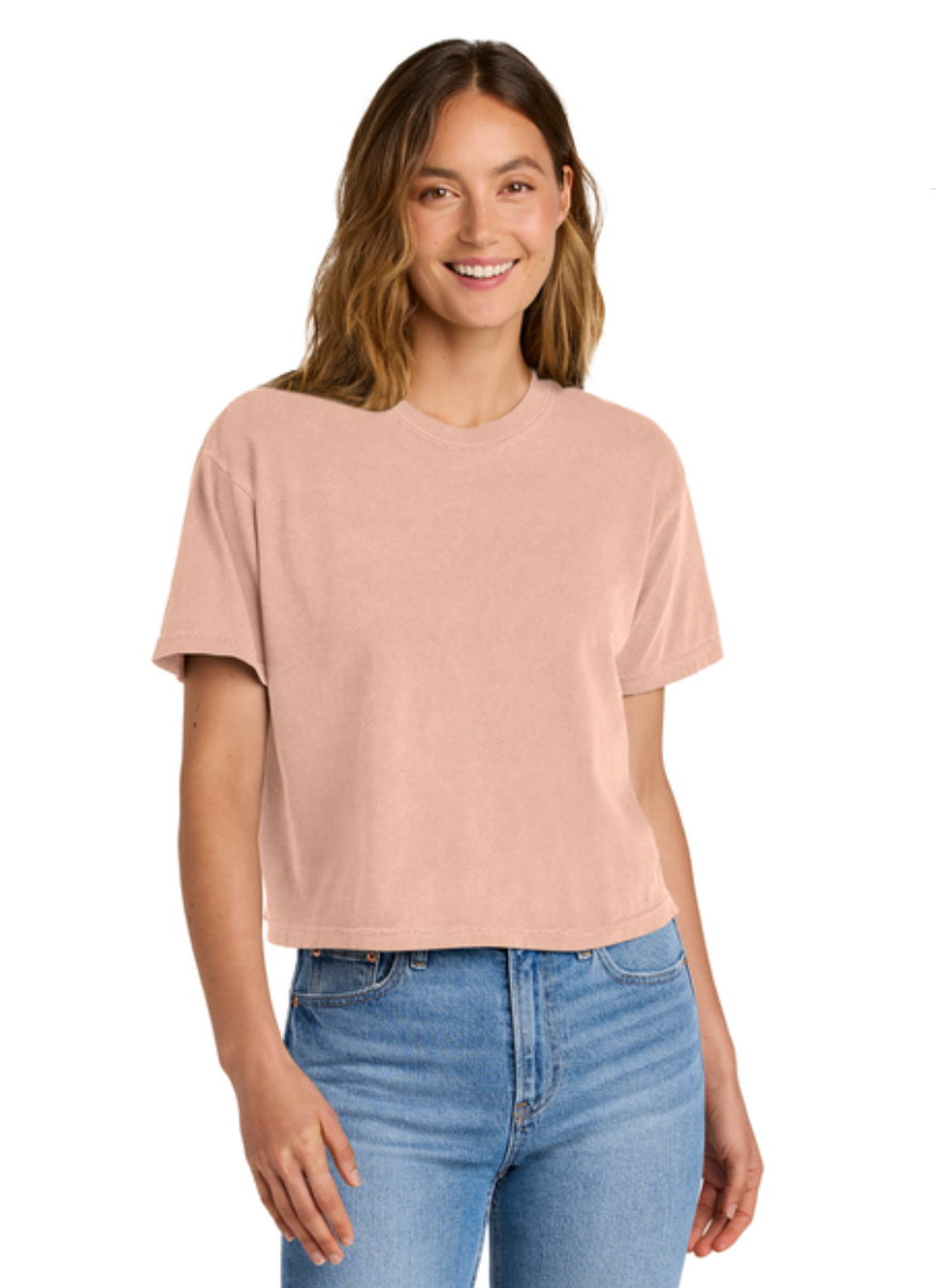 Q-Tees Custom Women's Boxy Tee